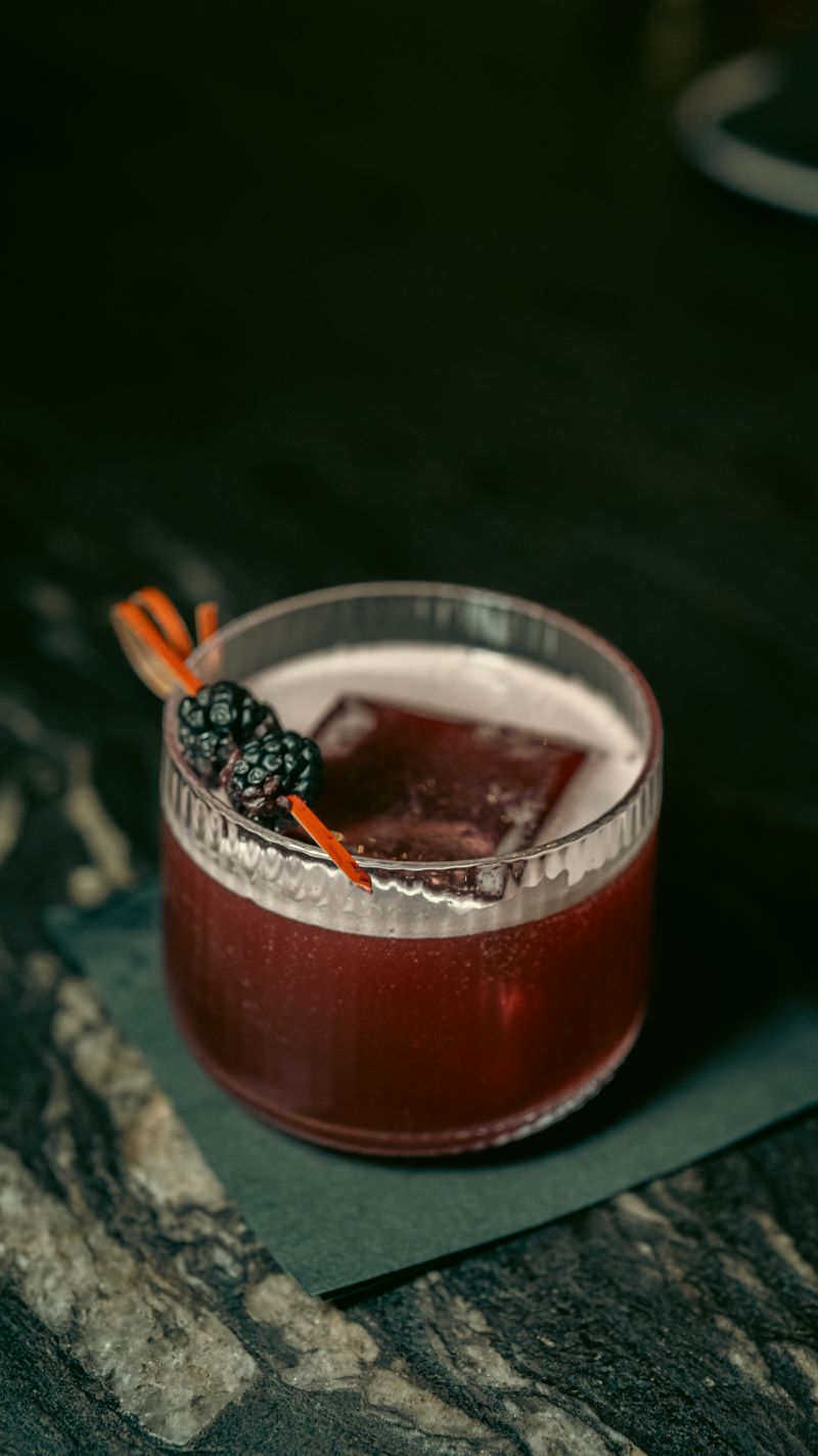 Orange Coctail at ADKT, WestHollywood Restaurant