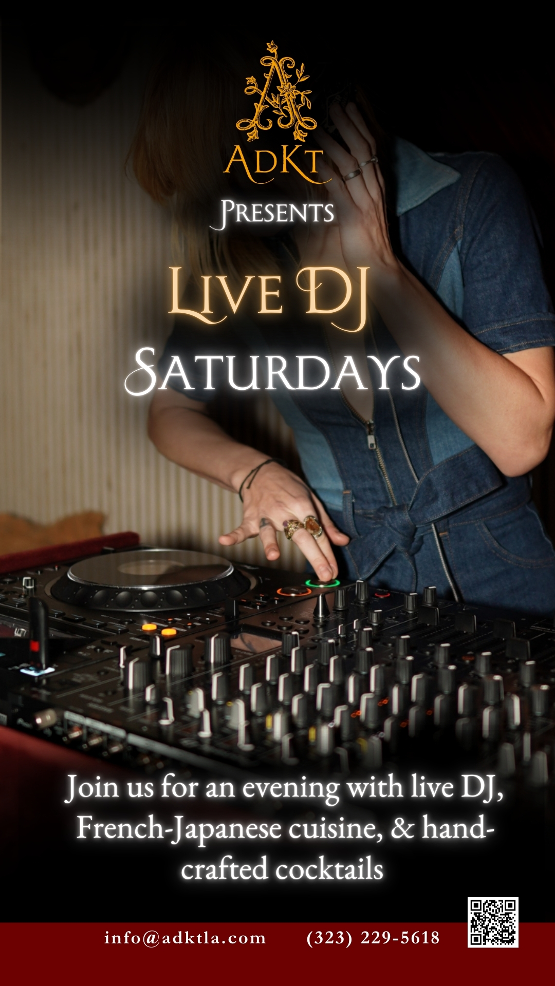 ADKT experience on Sundays, Live DJ